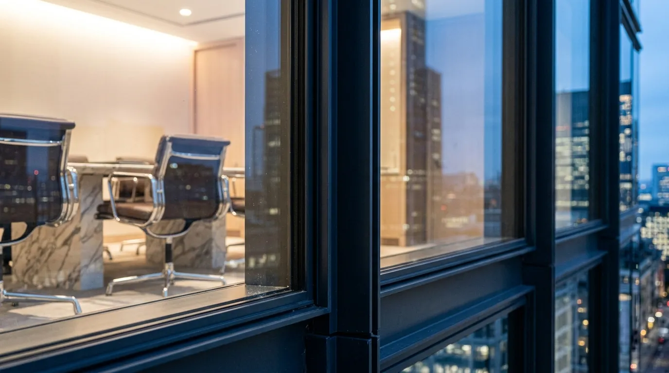 MMSP boardroom at dusk