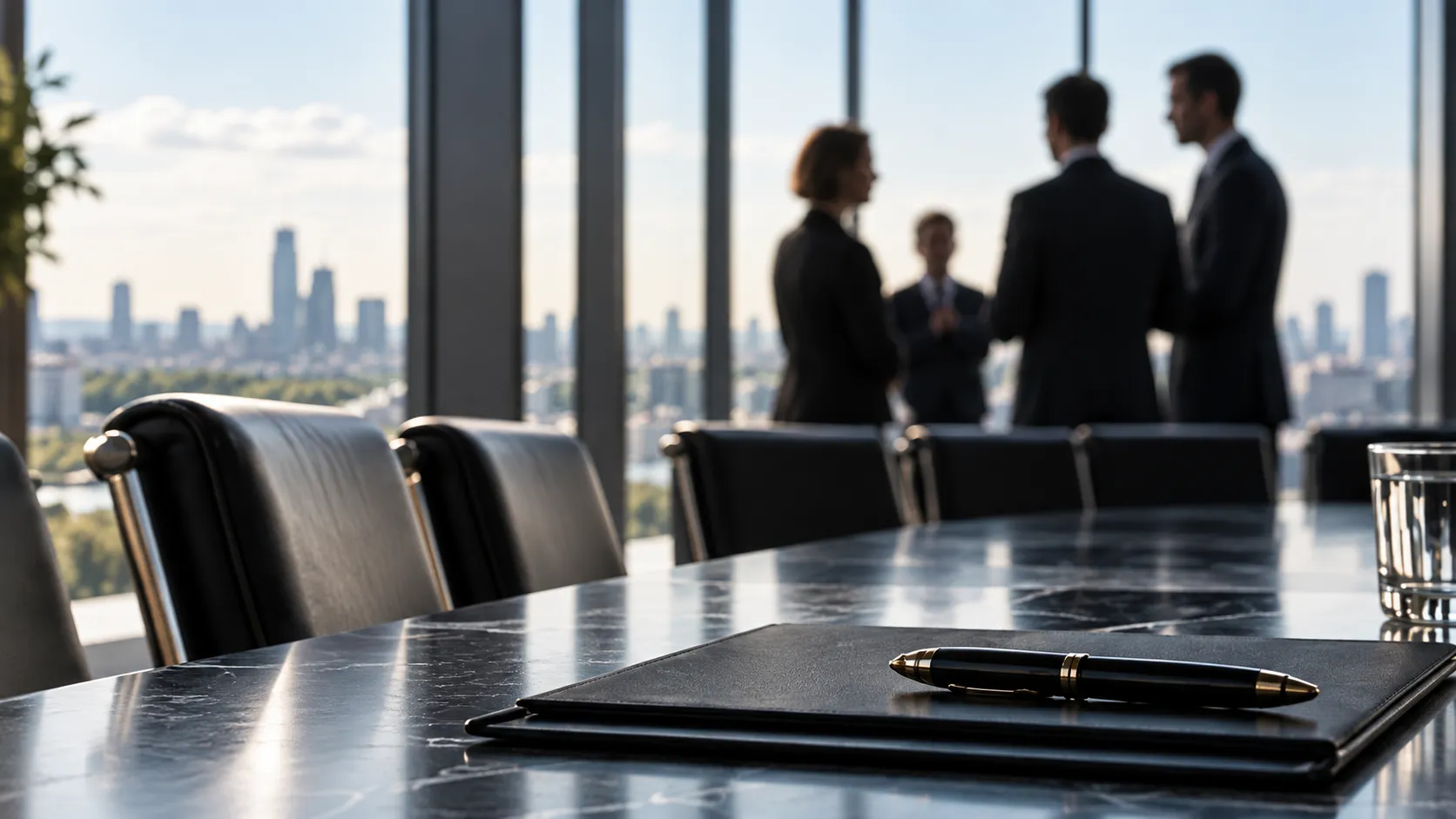 Counsel in discussion at the MMSP boardroom